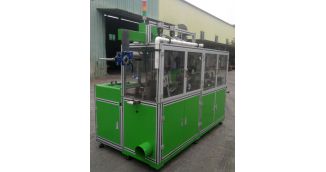 Automatic PE Enveloping Machine for Car Batteries without Group